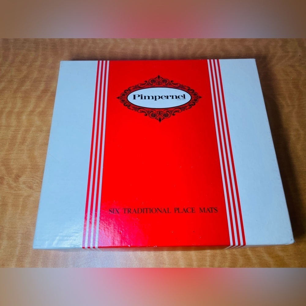 VINTAGE PIMPERNEL PLACE MATS SET 6
19TH CENTURY LONDON SERIES - UNUSED IN BOX